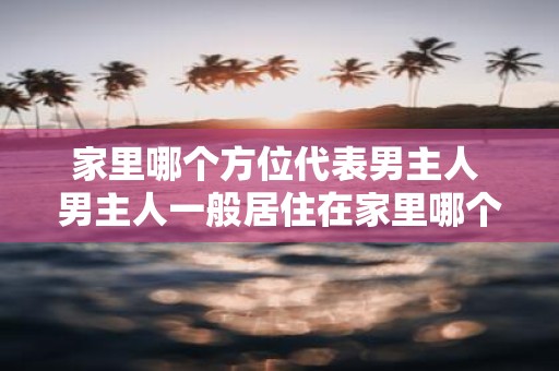 家里哪个方位代表男主人 男主人一般居住在家里哪个方位