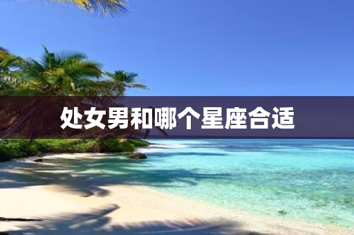 处女男和哪个星座合适