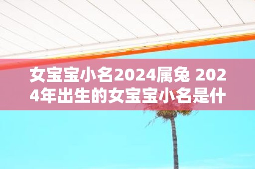 女宝宝小名2025属兔 2025年出生的女宝宝小名是什么