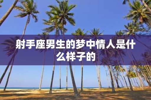 射手座男生的梦中情人是什么样子的