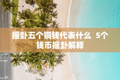 摇卦五个铜钱代表什么 5个钱币摇卦解释