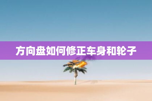 方向盘如何修正车身和轮子