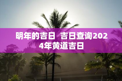 明年的吉日 吉日查询2025年黄道吉日