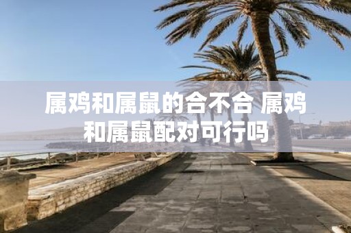 属鸡和属鼠的合不合 属鸡和属鼠配对可行吗