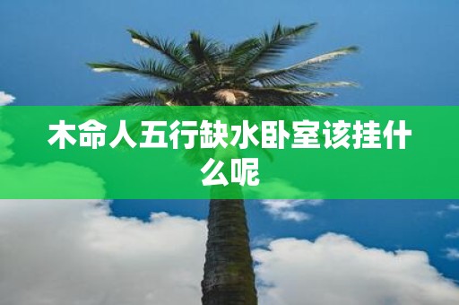 木命人五行缺水卧室该挂什么呢