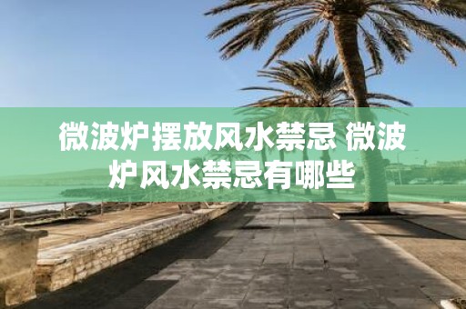 微波炉摆放风水禁忌 微波炉风水禁忌有哪些