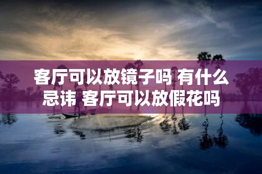 客厅可以放镜子吗 有什么忌讳 客厅可以放假花吗