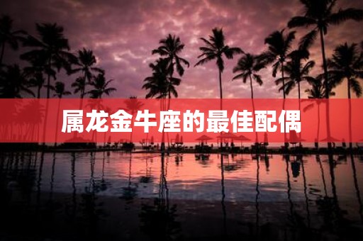 属龙金牛座的最佳配偶