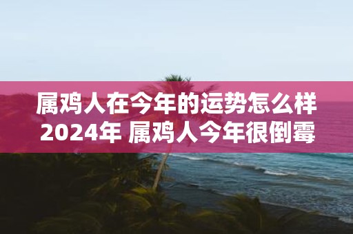 属鸡人在今年的运势怎么样2025年 属鸡人今年很倒霉吗