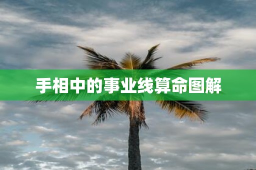 手相中的事业线算命图解