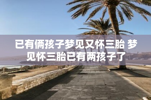 已有俩孩子梦见又怀三胎 梦见怀三胎已有两孩子了