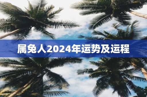 属兔人2025年运势及运程