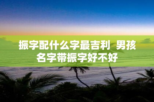 振字配什么字最吉利 男孩名字带振字好不好