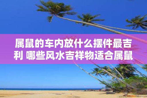 属鼠的车内放什么摆件最吉利 哪些风水吉祥物适合属鼠人