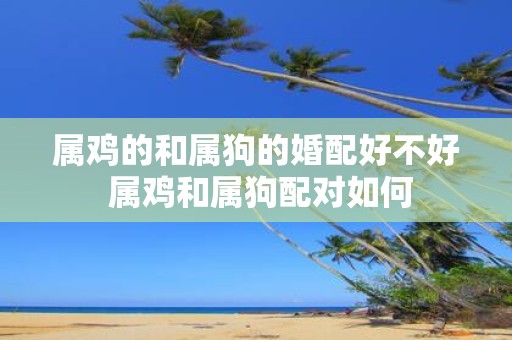 属鸡的和属狗的婚配好不好 属鸡和属狗配对如何