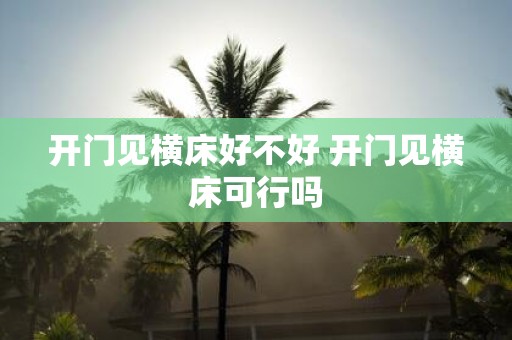 开门见横床好不好 开门见横床可行吗