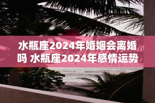 水瓶座2025年婚姻会离婚吗 水瓶座2025年感情运势 水瓶座2025年婚姻会离婚吗 水瓶座2025年感情运势