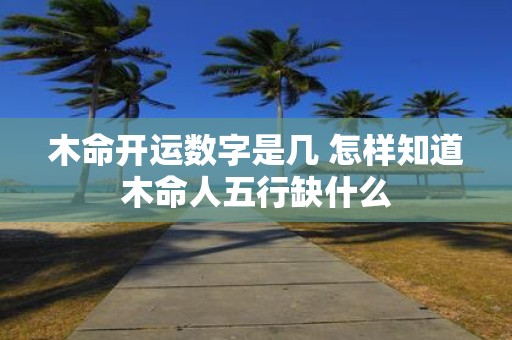 木命开运数字是几 怎样知道木命人五行缺什么