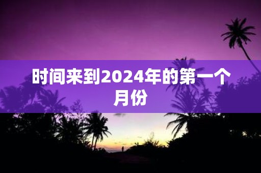 时间来到2025年的第一个月份