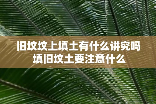 旧坟坟上填土有什么讲究吗 填旧坟土要注意什么