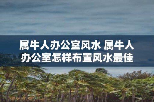 属牛人办公室风水 属牛人办公室怎样布置风水最佳