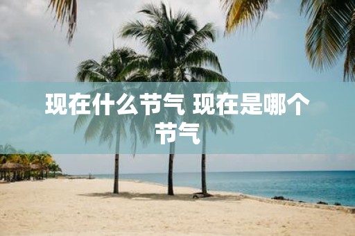 现在什么节气 现在是哪个节气