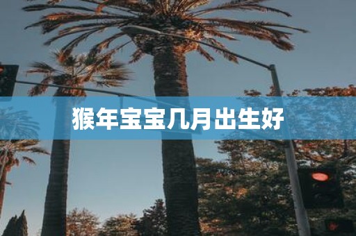 猴年宝宝几月出生好