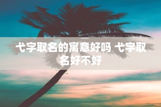 弋字取名的寓意好吗 弋字取名好不好
