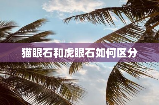 猫眼石和虎眼石如何区分