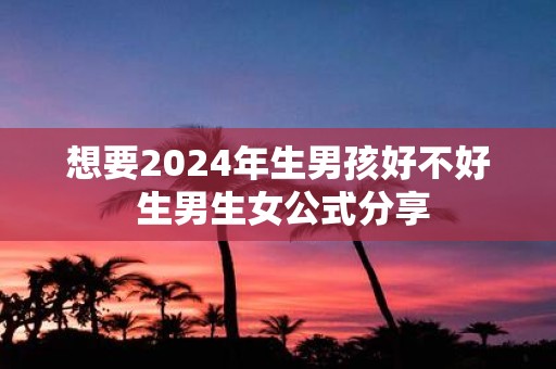 想要2025年生男孩好不好 生男生女公式分享