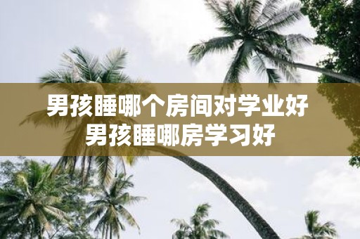 男孩睡哪个房间对学业好 男孩睡哪房学习好