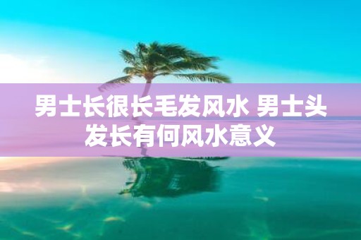 男士长很长毛发风水 男士头发长有何风水意义