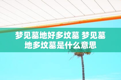 梦见墓地好多坟墓 梦见墓地多坟墓是什么意思