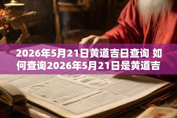 2026年5月21日黄道吉日查询 如何查询2026年5月21日是黄道吉日 2026年5月21日黄道吉日查询 如何查询2026年5月21日是黄道吉日