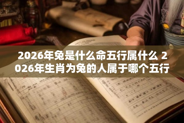 2026年兔是什么命五行属什么 2026年生肖为兔的人属于哪个五行