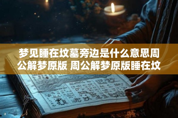 梦见睡在坟墓旁边是什么意思周公解梦原版 周公解梦原版睡在坟墓旁边的梦境代表什么意义