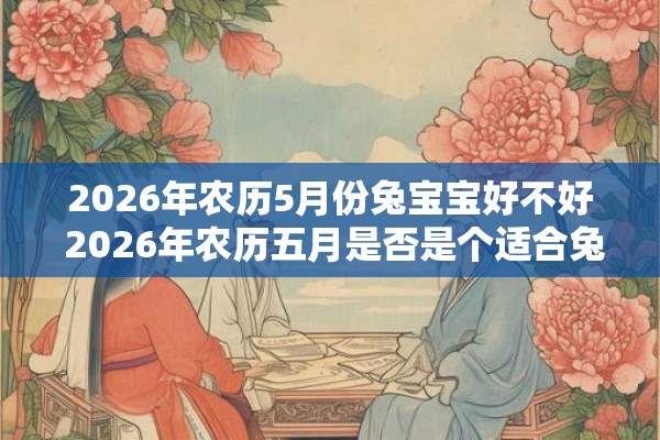 2026年农历5月份兔宝宝好不好 2026年农历五月是否是个适合兔宝宝出生的好时节