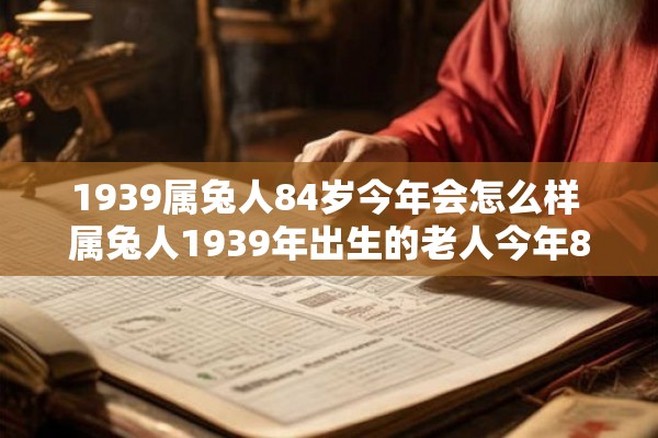 1939属兔人84岁今年会怎么样 属兔人1939年出生的老人今年84岁他将迎来怎样的生活与健康状况