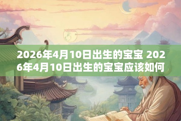 2026年4月10日出生的宝宝 2026年4月10日出生的宝宝应该如何照顾和培养