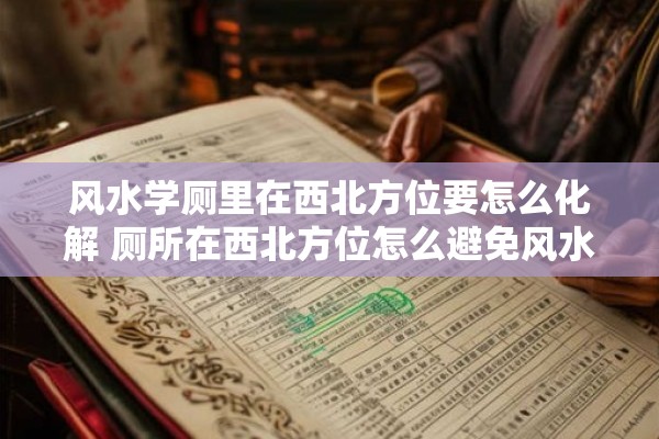 风水学厕里在西北方位要怎么化解 厕所在西北方位怎么避免风水不佳的影响