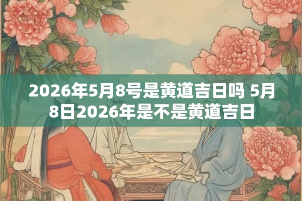 2026年5月8号是黄道吉日吗 5月8日2026年是不是黄道吉日