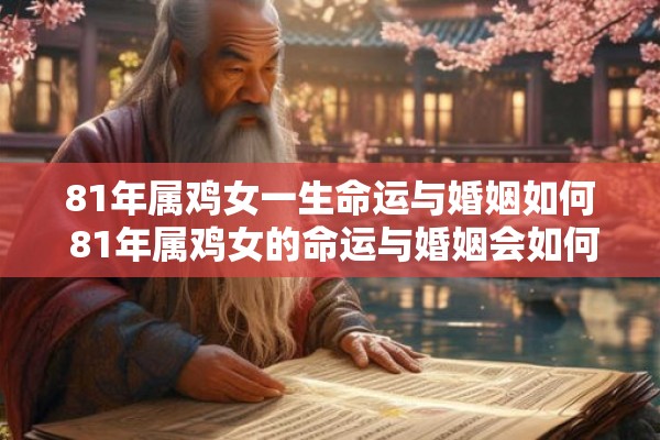 81年属鸡女一生命运与婚姻如何 81年属鸡女的命运与婚姻会如何发展 81年属鸡女一生命运与婚姻如何 81年属鸡女的命运与婚姻会如何发展