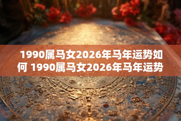 1990属马女2026年马年运势如何 1990属马女2026年马年运势将如何