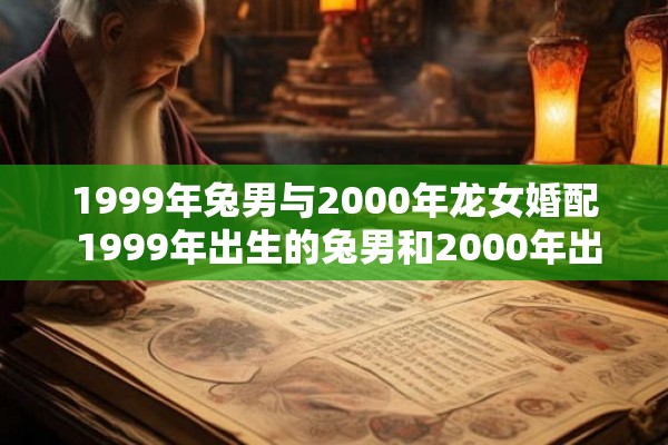 1999年兔男与2000年龙女婚配 1999年出生的兔男和2000年出生的龙女适合结婚吗 1999年兔男与2000年龙女婚配 1999年出生的兔男和2000年出生的龙女适合结婚吗