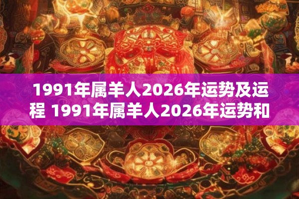 1991年属羊人2026年运势及运程 1991年属羊人2026年运势和运程如何