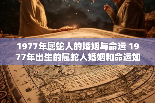 1977年属蛇人的婚姻与命运 1977年出生的属蛇人婚姻和命运如何