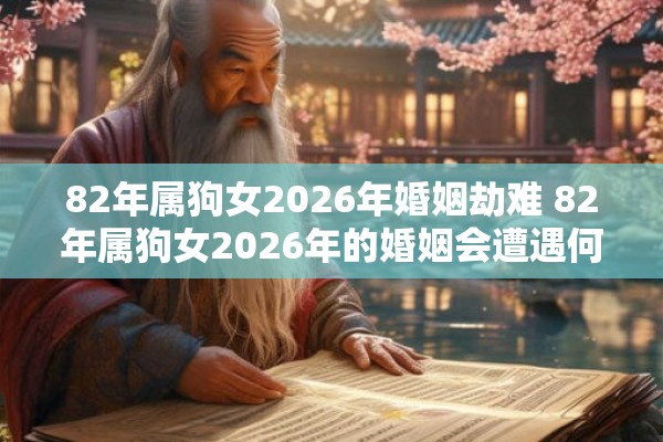 82年属狗女2026年婚姻劫难 82年属狗女2026年的婚姻会遭遇何种困难与挑战