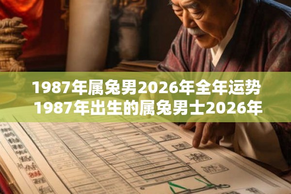 1987年属兔男2026年全年运势 1987年出生的属兔男士2026年全年的运势如何