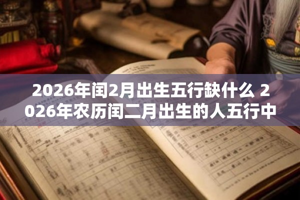 2026年闰2月出生五行缺什么 2026年农历闰二月出生的人五行中有哪个缺失