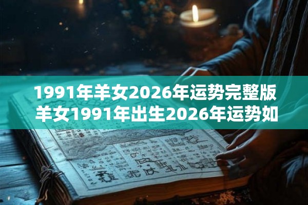 1991年羊女2026年运势完整版 羊女1991年出生2026年运势如何 1991年羊女2026年运势完整版 羊女1991年出生2026年运势如何